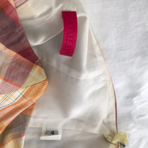 Helen Wang New York Strapless Plaid Dress - Picture 4 of 4